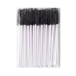 Cepillos de nylon, blanco-negro, pack. 50 unid.