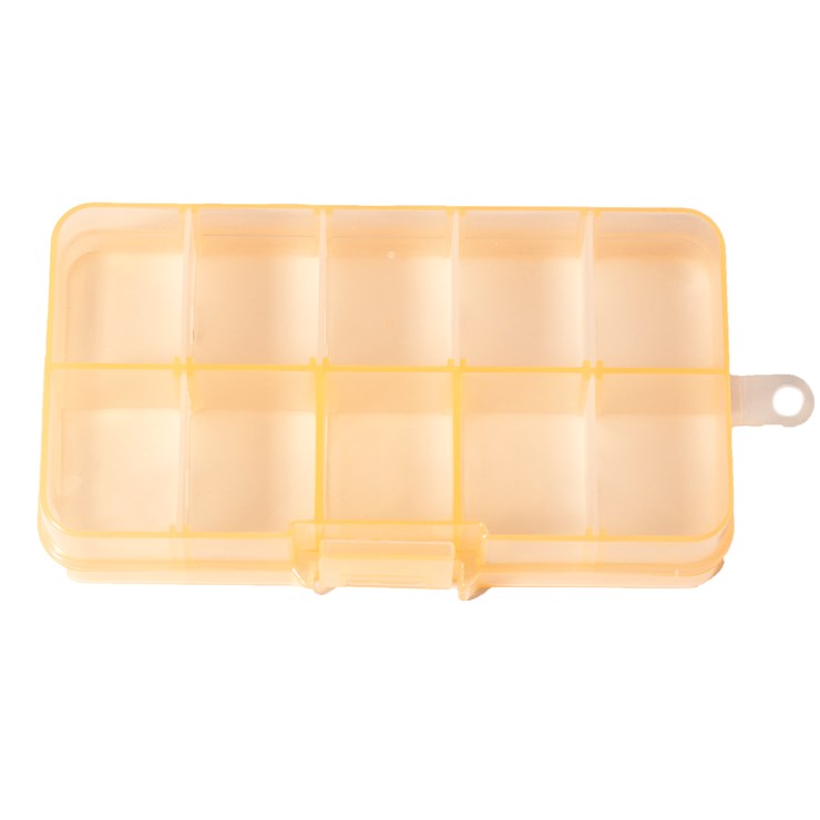 Roller organizer for 10 sections, orange