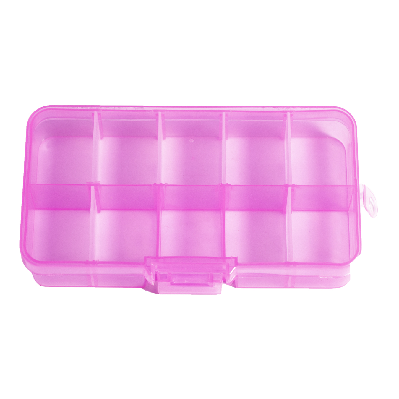 Органайзер для валиков на 10 секций розовый