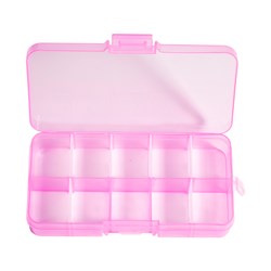 Roller organizer for 10 sections, pink