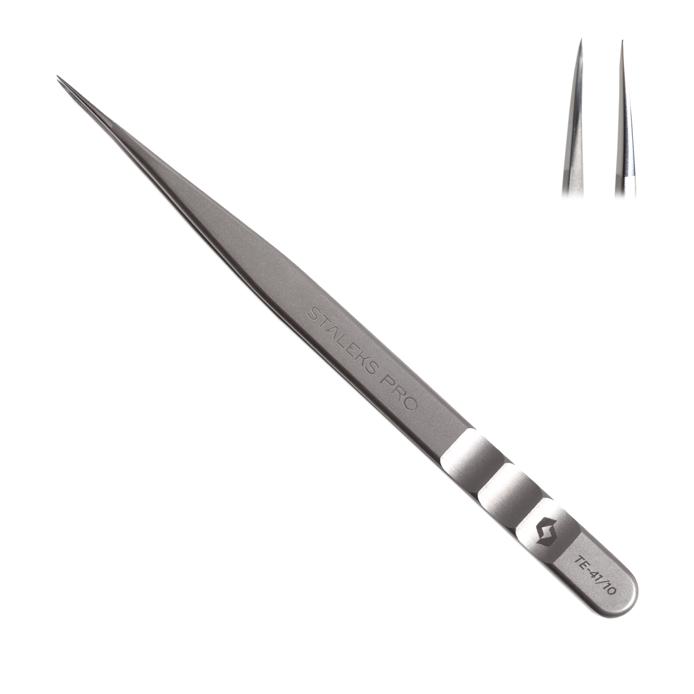 Пінцет професійний для вій EXPERT 41 TYPE 10 (прямий)