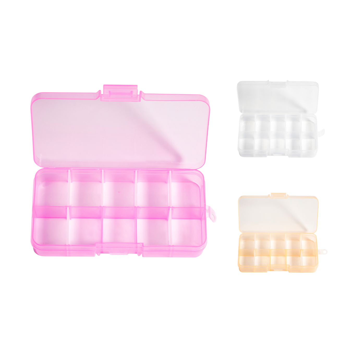 Органайзер для валиків на 10 секцій рожевий
