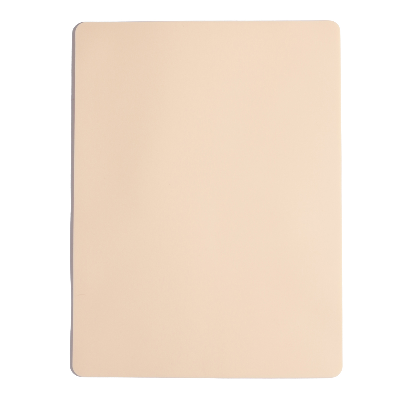 Tapete de entrenamiento de piel sintética, pequeño, color beige