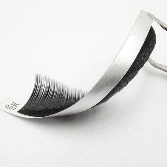 SCULPTOR LASH&CASH, black eyelashes, individual lengths, 28 lines (C; 0,10; 11)