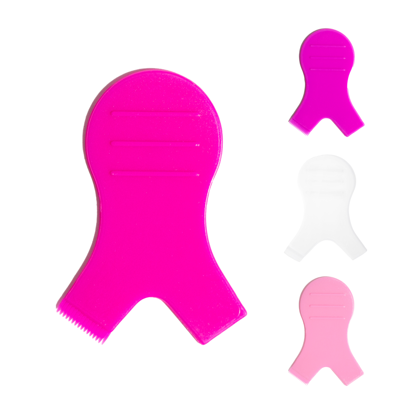 Аппликатор для завивки малиновый