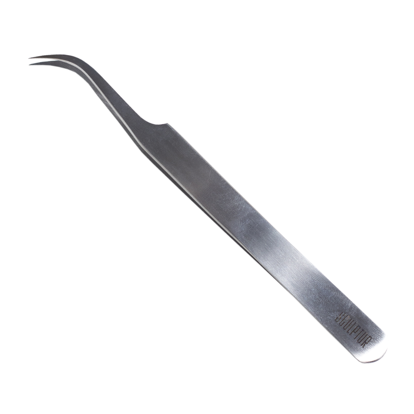 SCULPTOR Пинцет №04 изогнутый для классических и объемных наращиваний