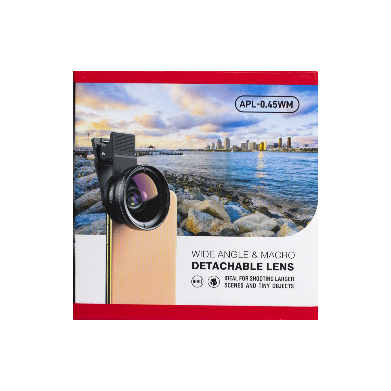 APEXEL Wide-angle macro lens for phone APL-0.45WM