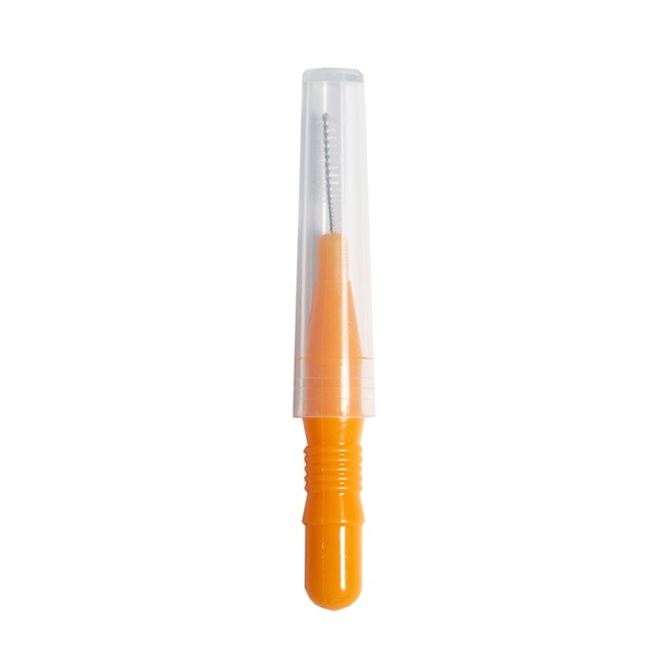 Baby Brush Cepillo ergonómico para pestañas y cejas Baby Brush, naranja