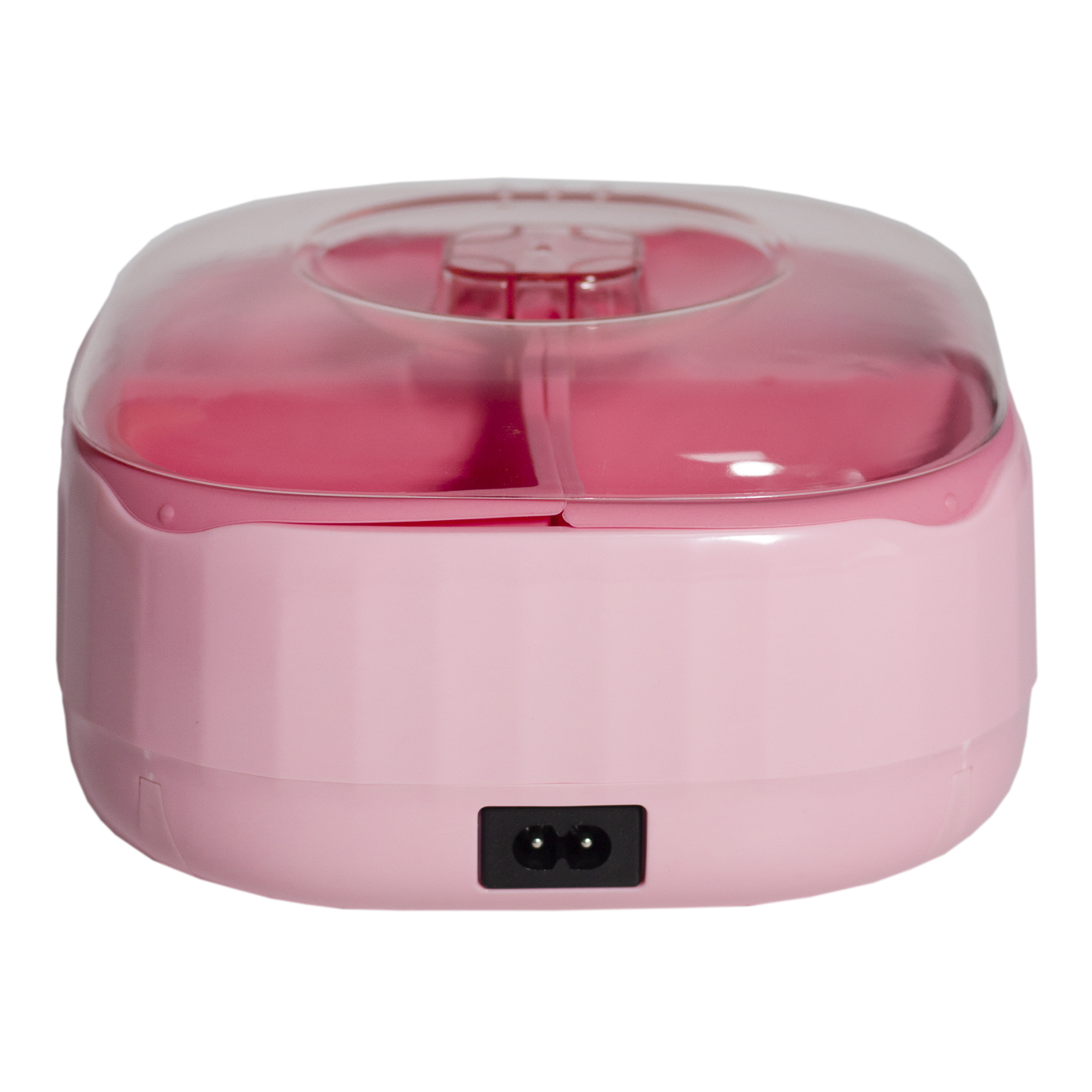 Воскоплав SM-5001A на 4 силиконовых отделения, с регулятором, розовый