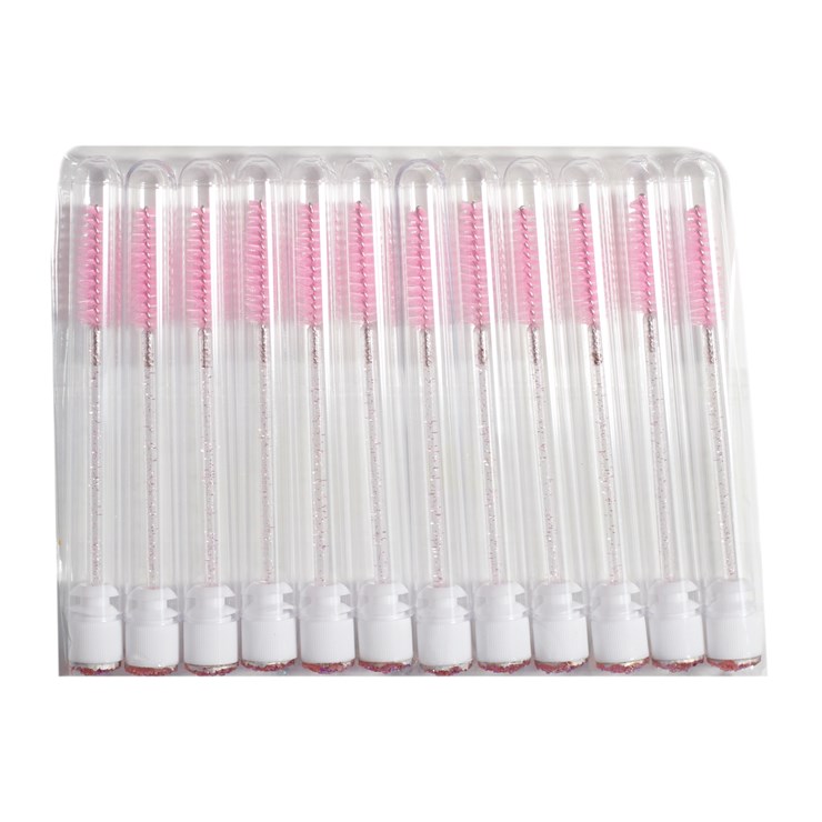 Brushes in a bulb pink pack of 12 pcs