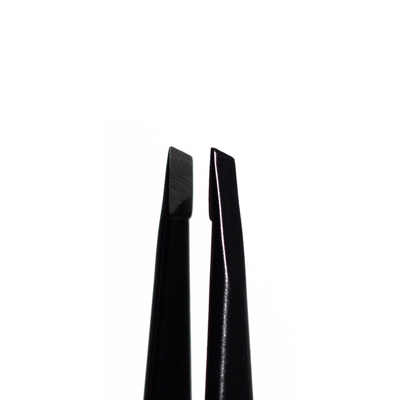 Staleks eyebrow tweezers Expert 11/4 beveled, black