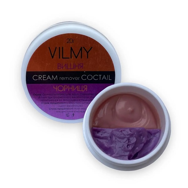 VILMY Crema desmaquillante COCTAIL "Cereza-arándano" 20 g
