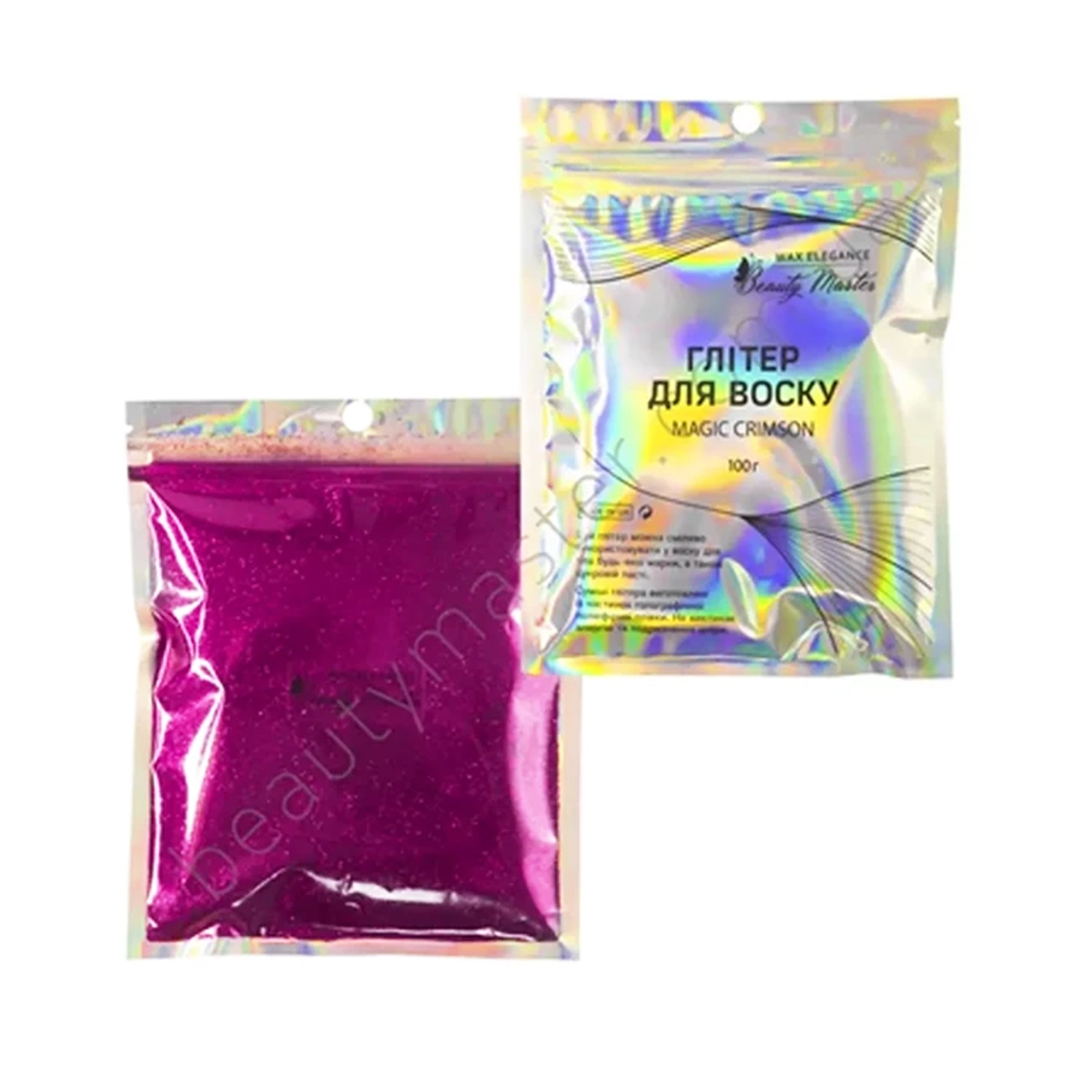 Beauty Master Глиттер для воска «‎MAGIC CRIMSON»‎ 100 г