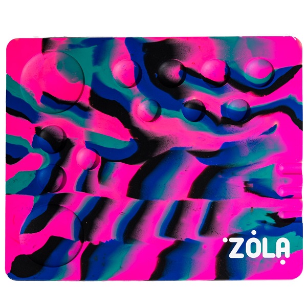 ZOLA Килимок силіконовий Mixing Pad різнокольоровий