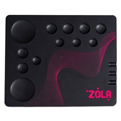 ZOLA Коврик силиконовый Mixing Pad черный