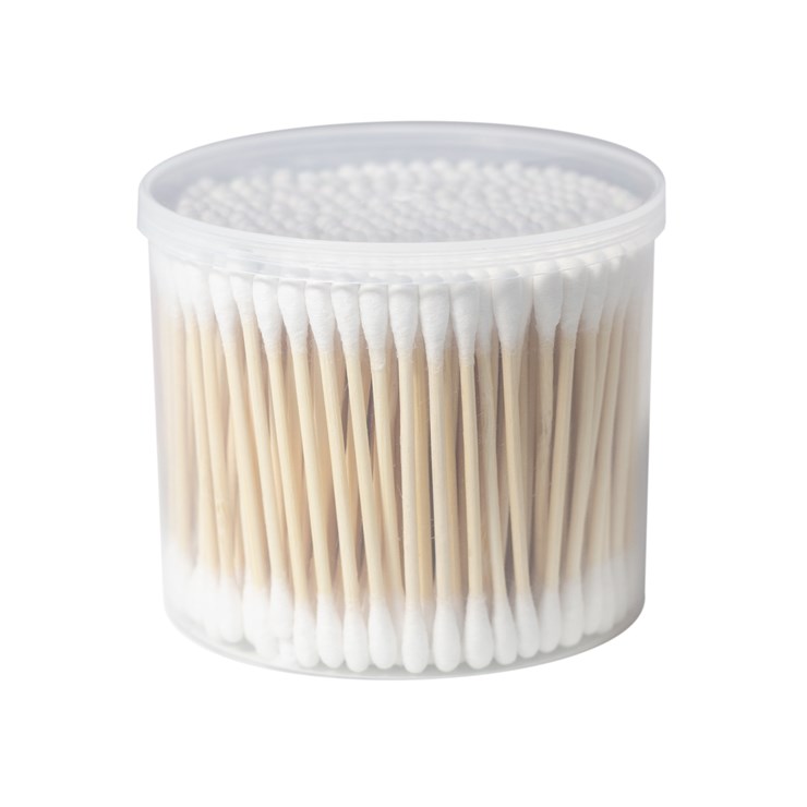 Cotton swabs wood in a tube 300 pcs