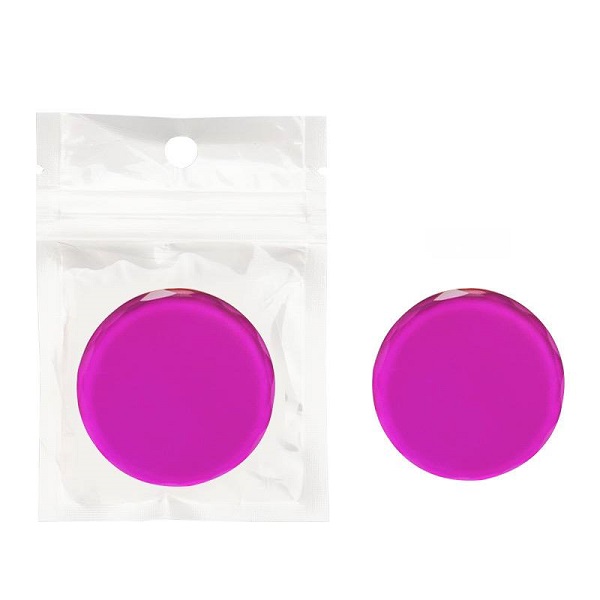 Кристал для клею, малиновий