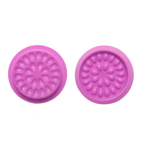 Paleta kleju na 26 otworów, malinowa, 100 szt.