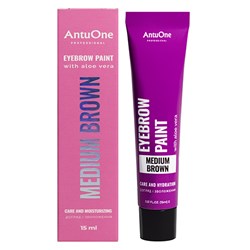 AntuOne Краска для бровей MEDIUM BROWN 15 мл