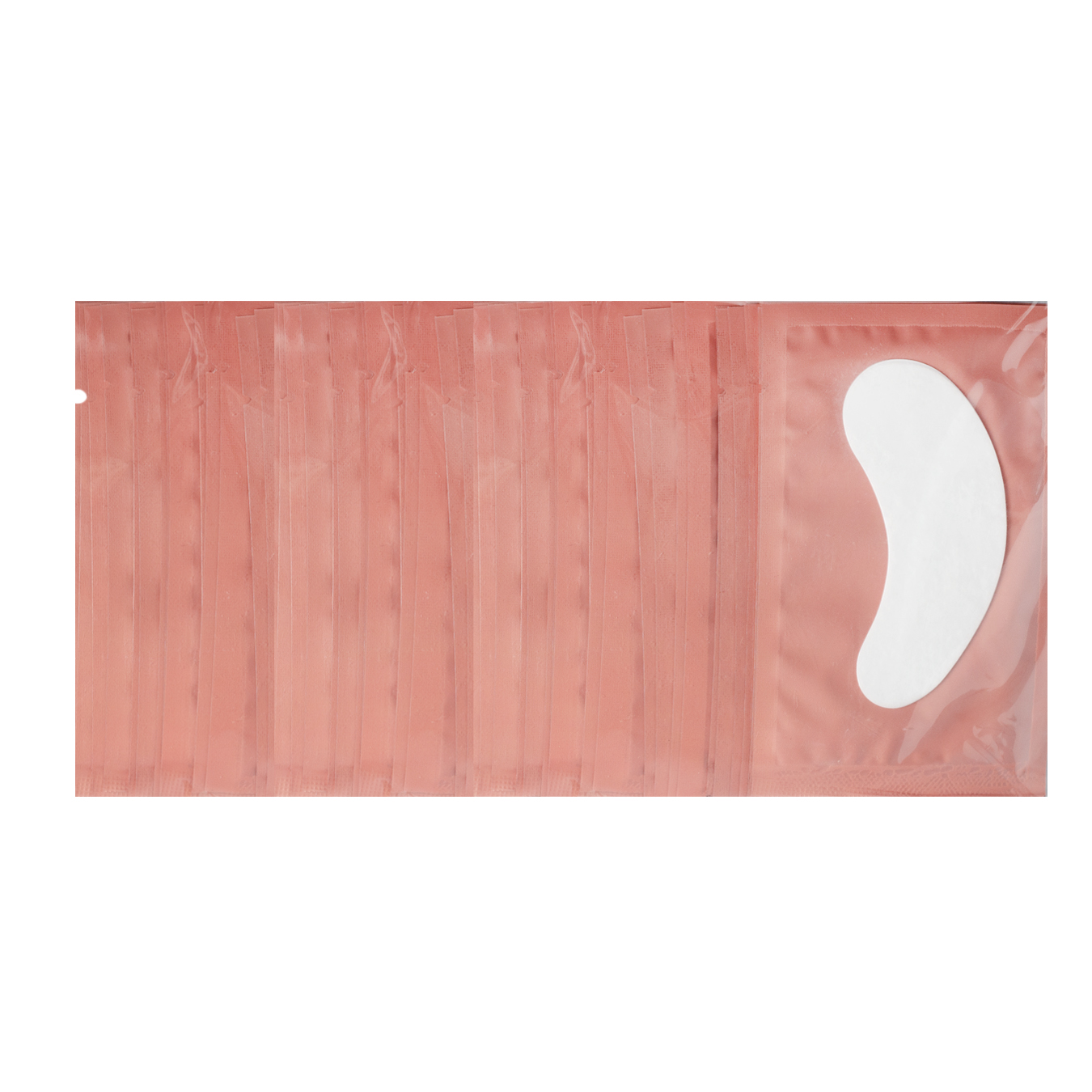 Гідрогелеві патчі для вій, персикові, набір (50 шт)