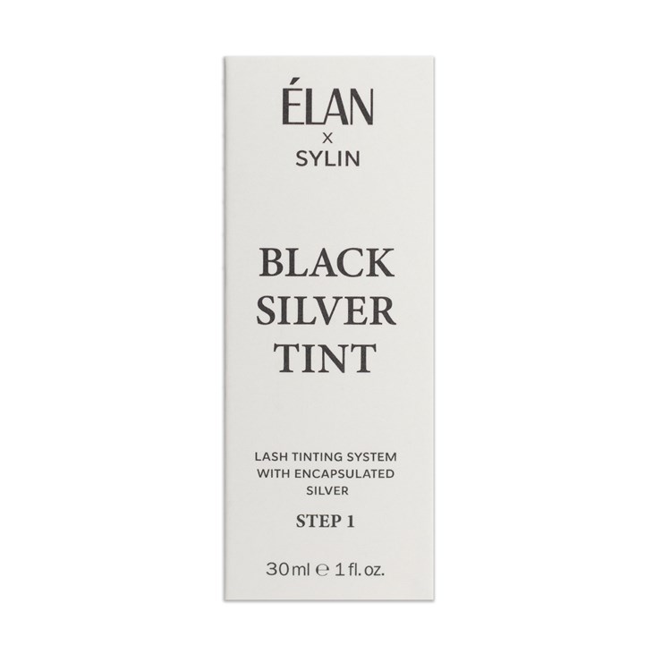 ELAN Sistema de coloración con plata encapsulada "BLACK SILVER TINT" Composición 1