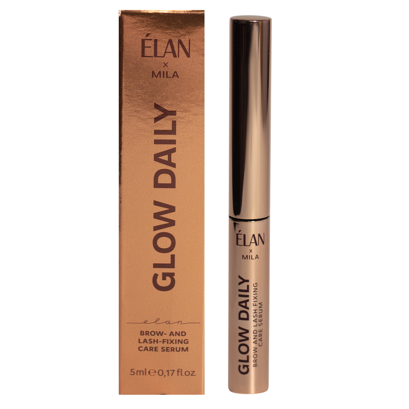 ELAN GLOW DAILY Suero fijador para cejas y pestañas