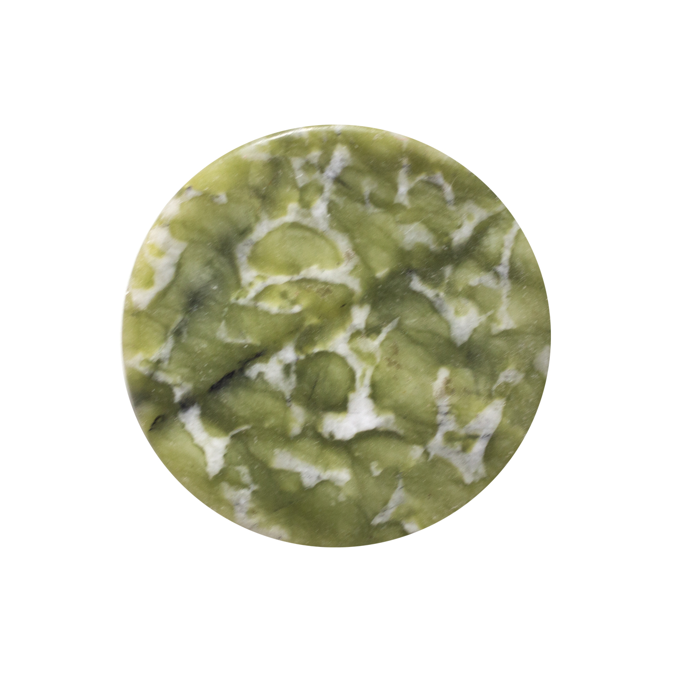 Piedra cola de jade, mármol verde