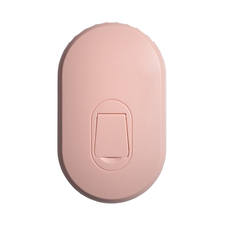 Przenośny mini wachlarz do rzęs USB w kolorze różowego złota