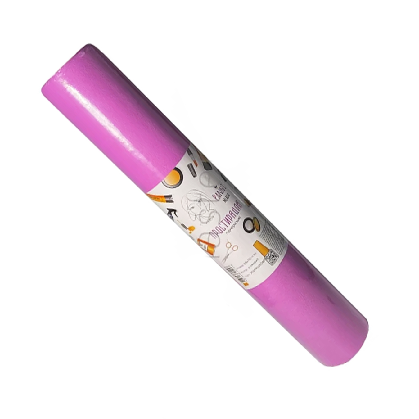 Disposable sheet 60 cm*100 m, 20g/m2, pink Panni Mlada