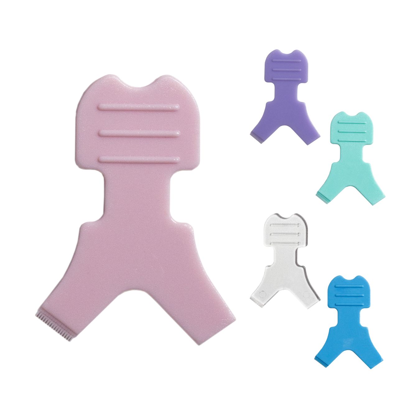 Аппликатор Y-образный светло-розовый