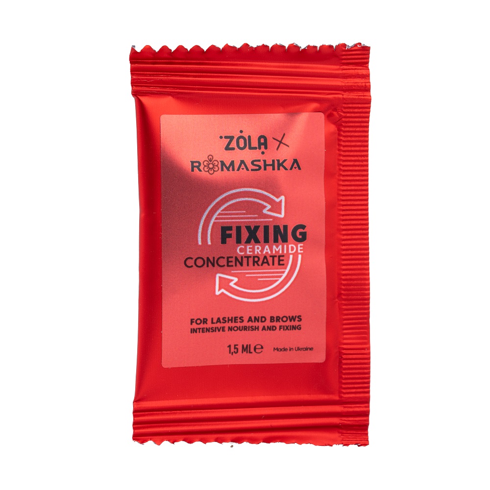 ZOLA x Romashka Концентрат фіксуючий FIXING CERAMIDE CONCENTRATE в саше 1,5 мл x 10 шт