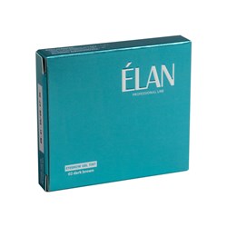 Elan 02 гель-фарба для брів сет у коробці (саше фарби + окислювач)