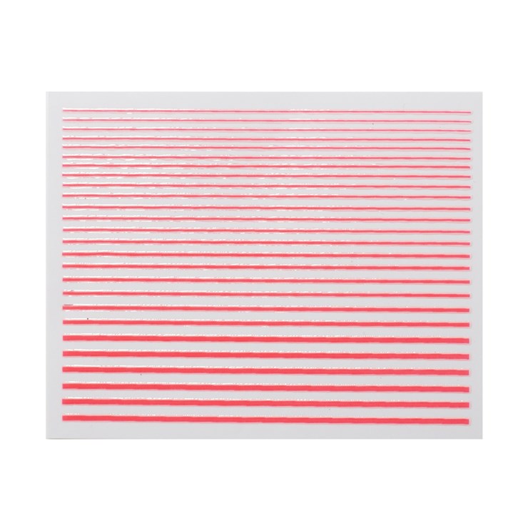 Lash Laminating Tape on Sheet, Neon Pink