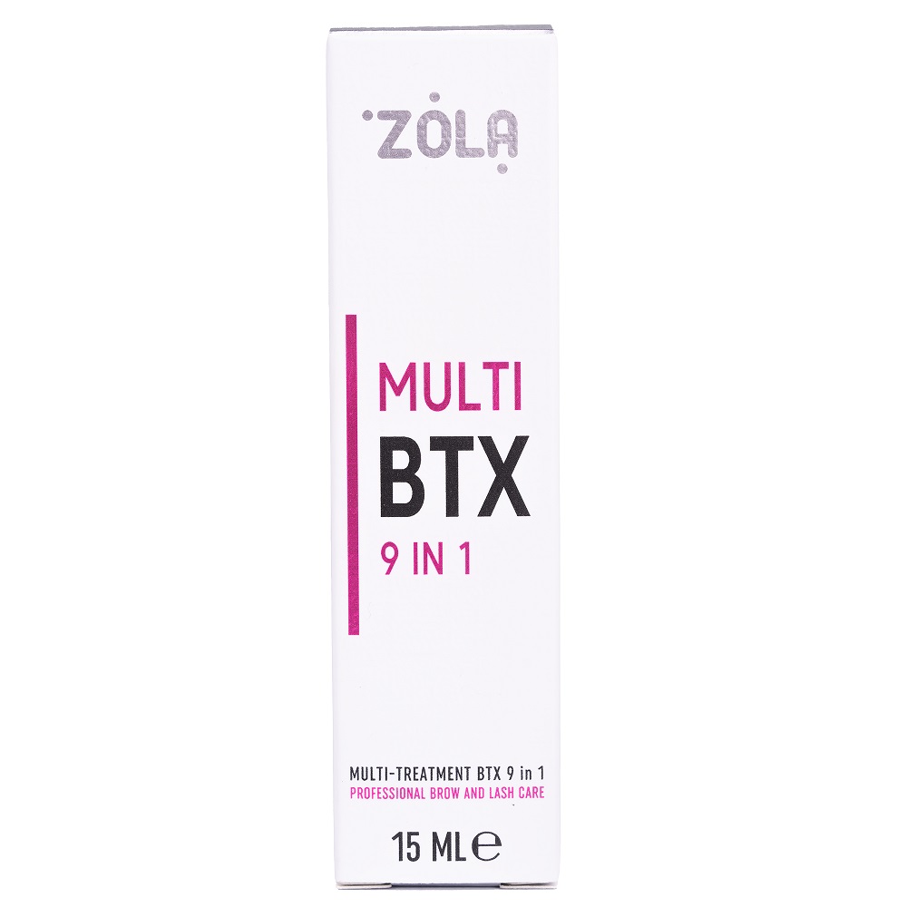ZOLA Багатофункціональний преміальний засіб для брів та вій MULTI-TREATMENT BTX 9 в 1