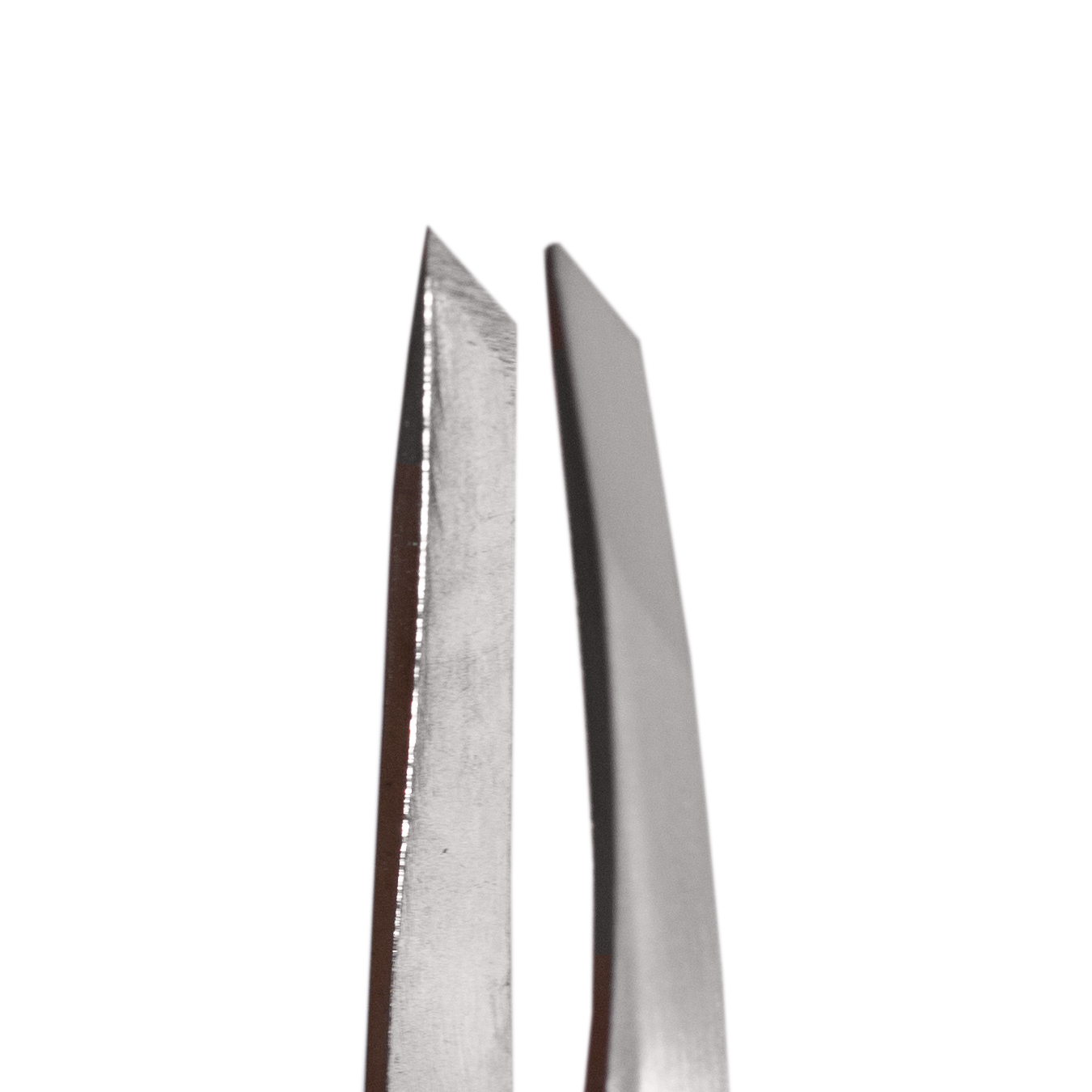 ZOLA Professional beveled eyebrow tweezers SILVER