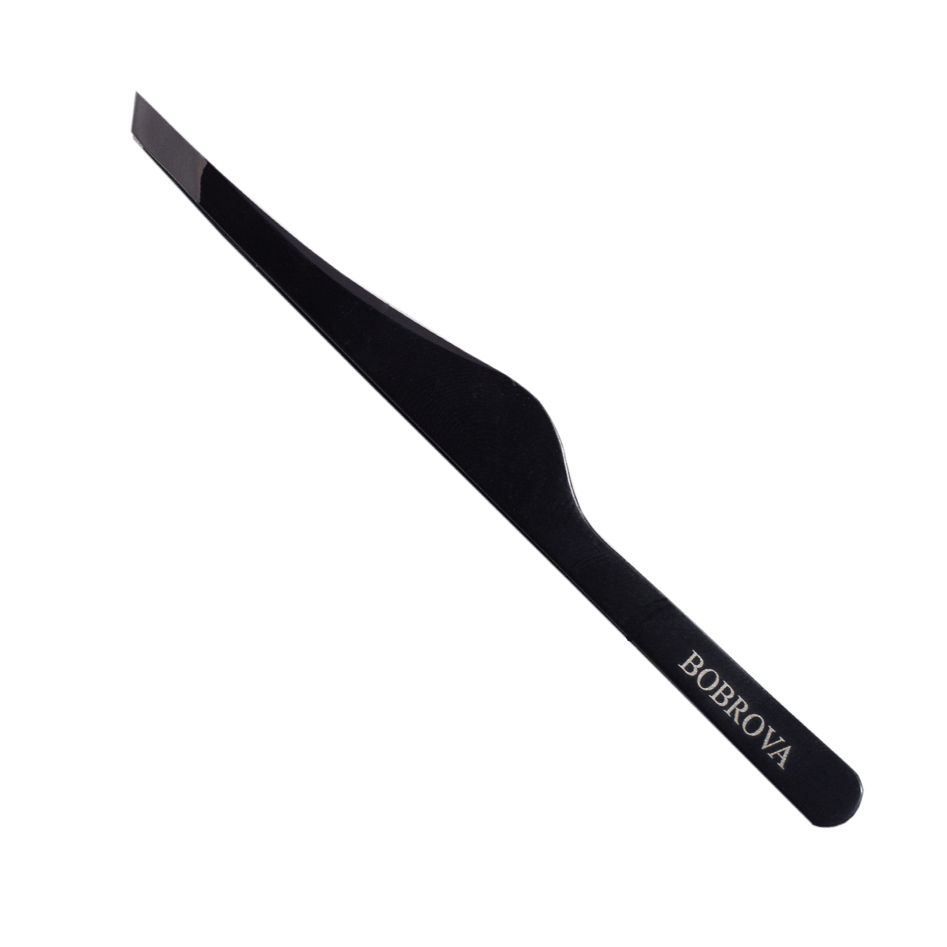 BOBROVA Hand-sharpened beveled eyebrow tweezers