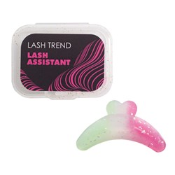 LASH TREND Asistente para pestañas color rosa-verde 1 unid.
