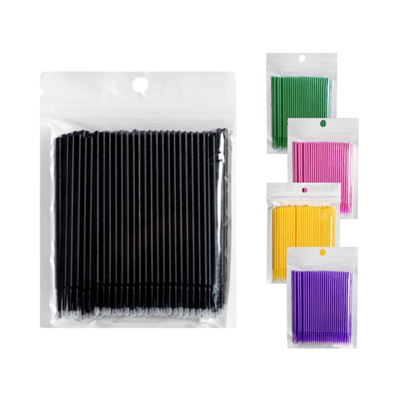 Мікробраші в пакеті чорні р. S MA-100