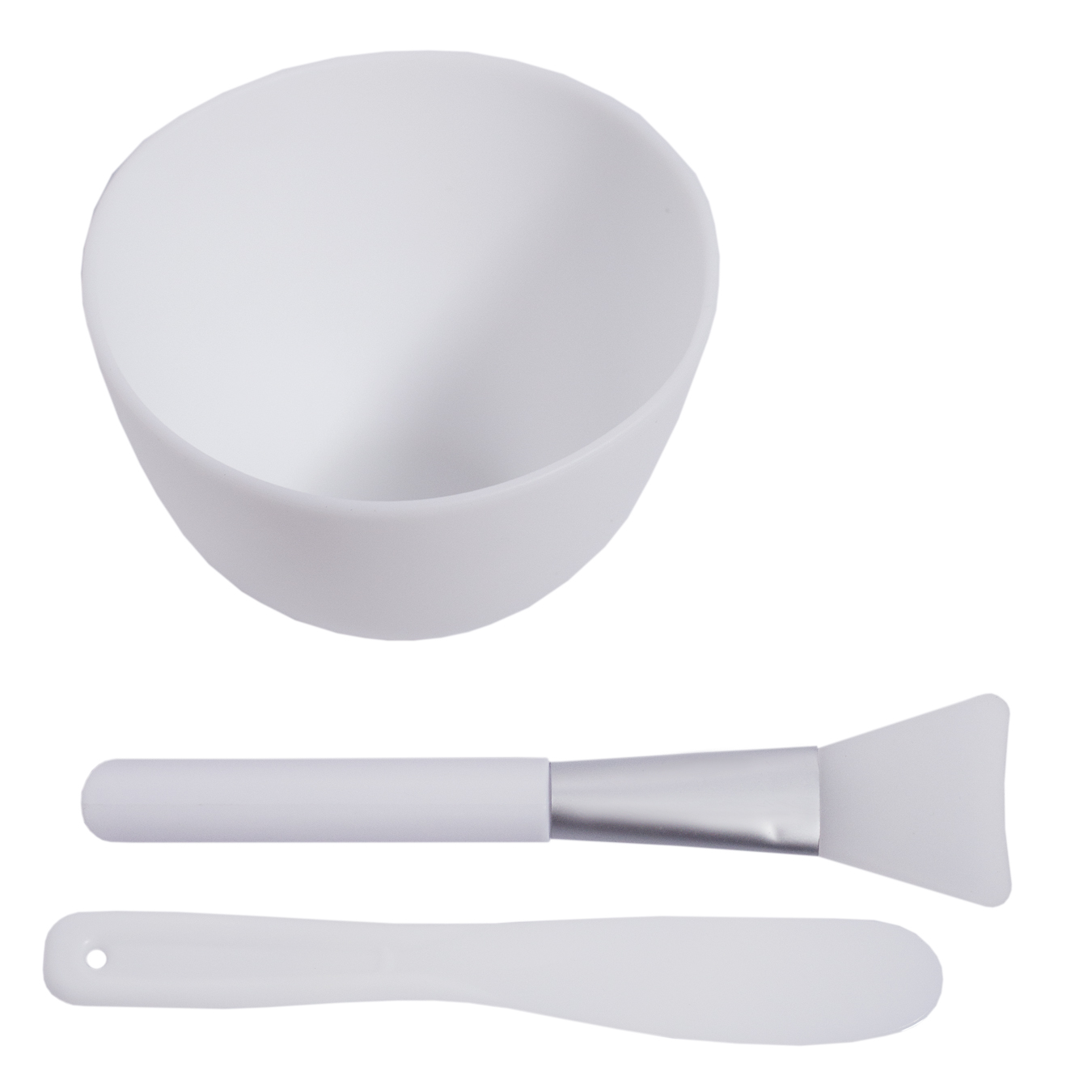 Kit de preparación y aplicación de la mascarilla blanca