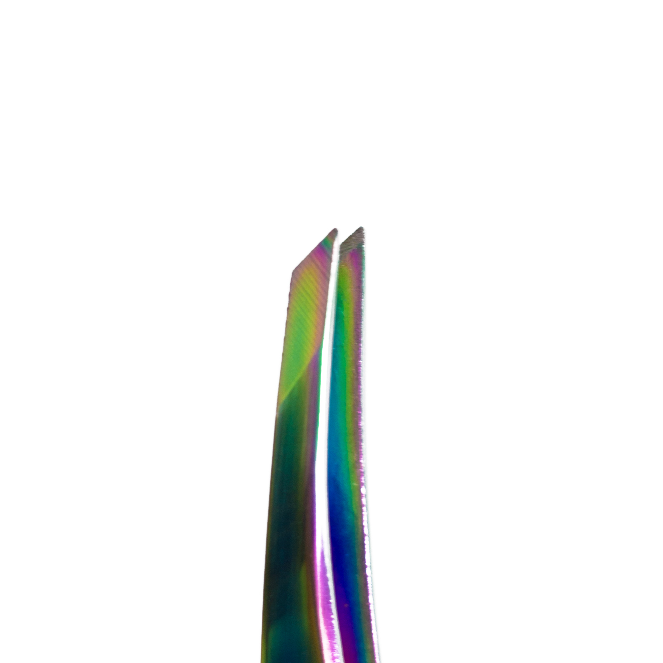 ZOLA Professional beveled tweezers for eyebrows RAINBOW