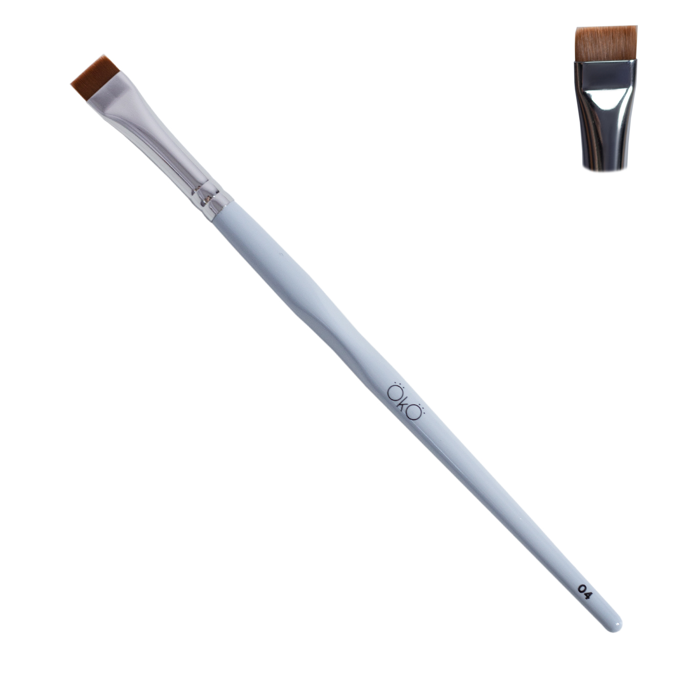 Pincel recto OKO nº 4