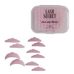 LASH SECRET Набір рожевих бігуді 5 пар (S, M, M1, M2, L)