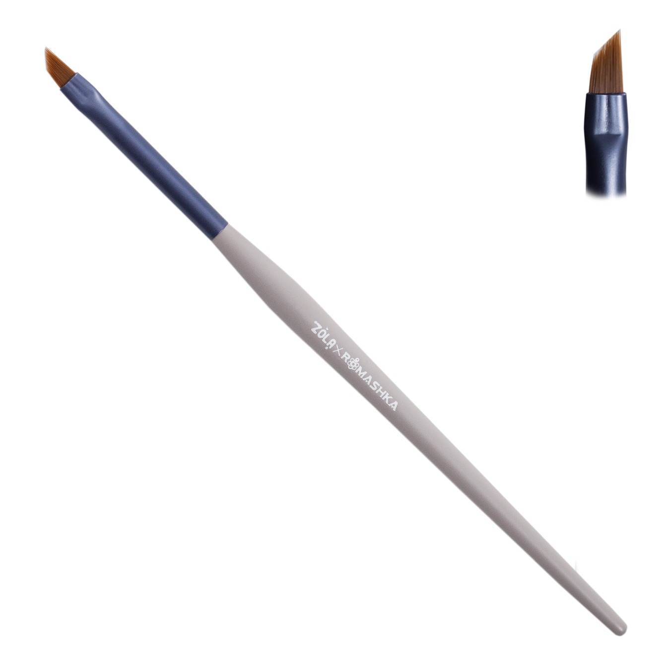 ZOLA x Romashka Cepillo biselado para cejas y pestañas Dagger 01R