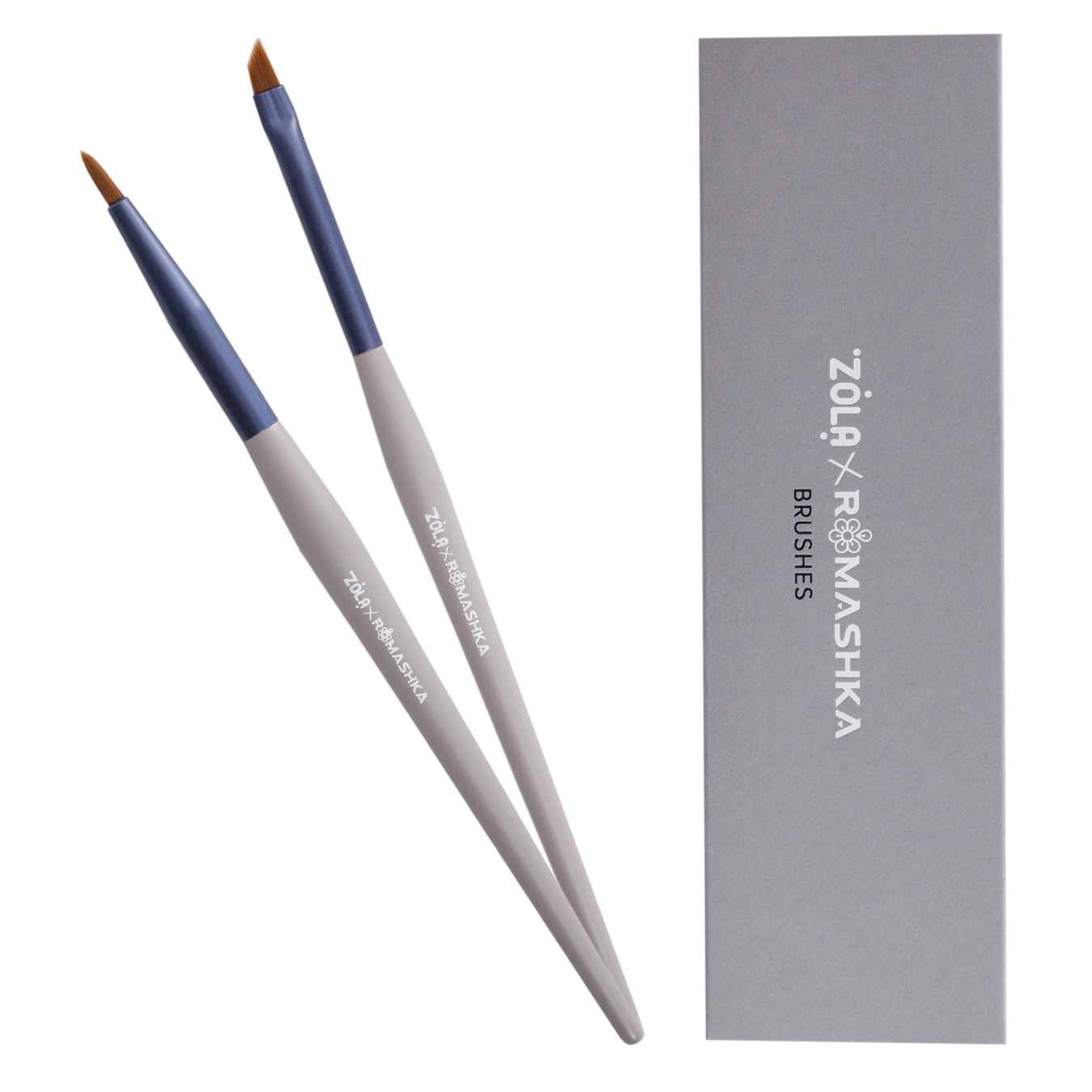 ZOLA x Romashka Professional Eyebrow and Eyelash Brush Set