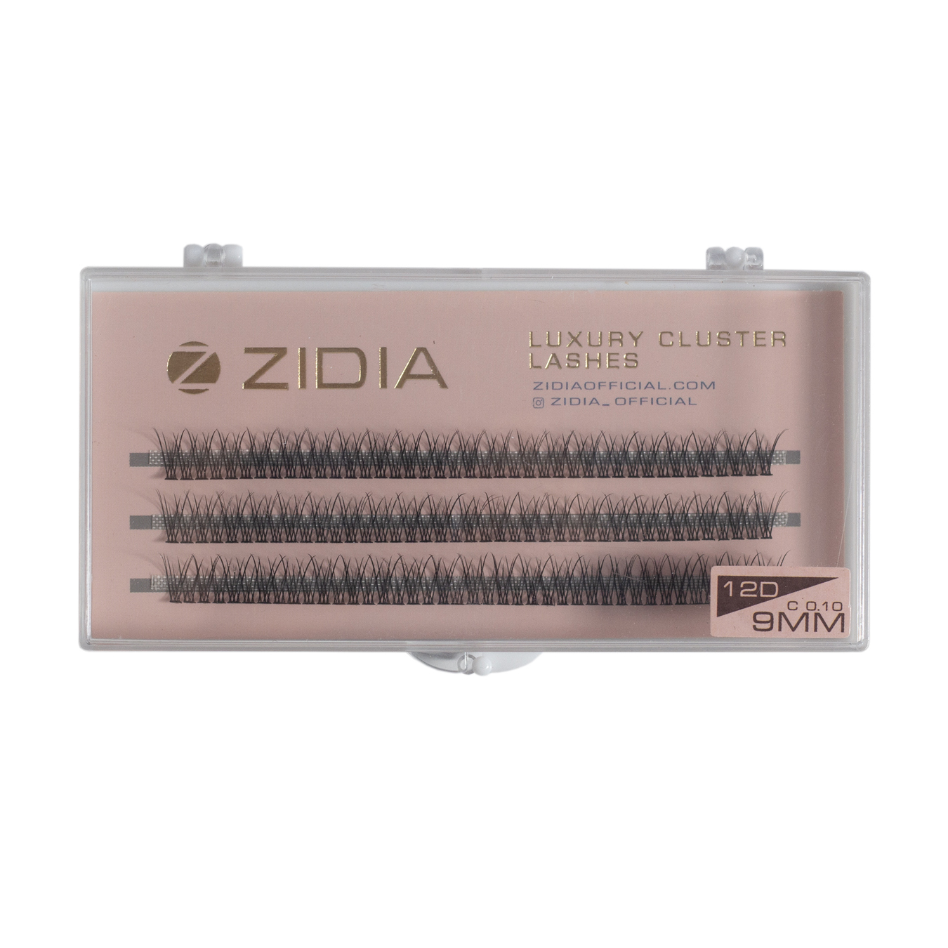 ZIDIA Fish Tail 12D bend C; 0.10 (3 ribbons, size 9mm)