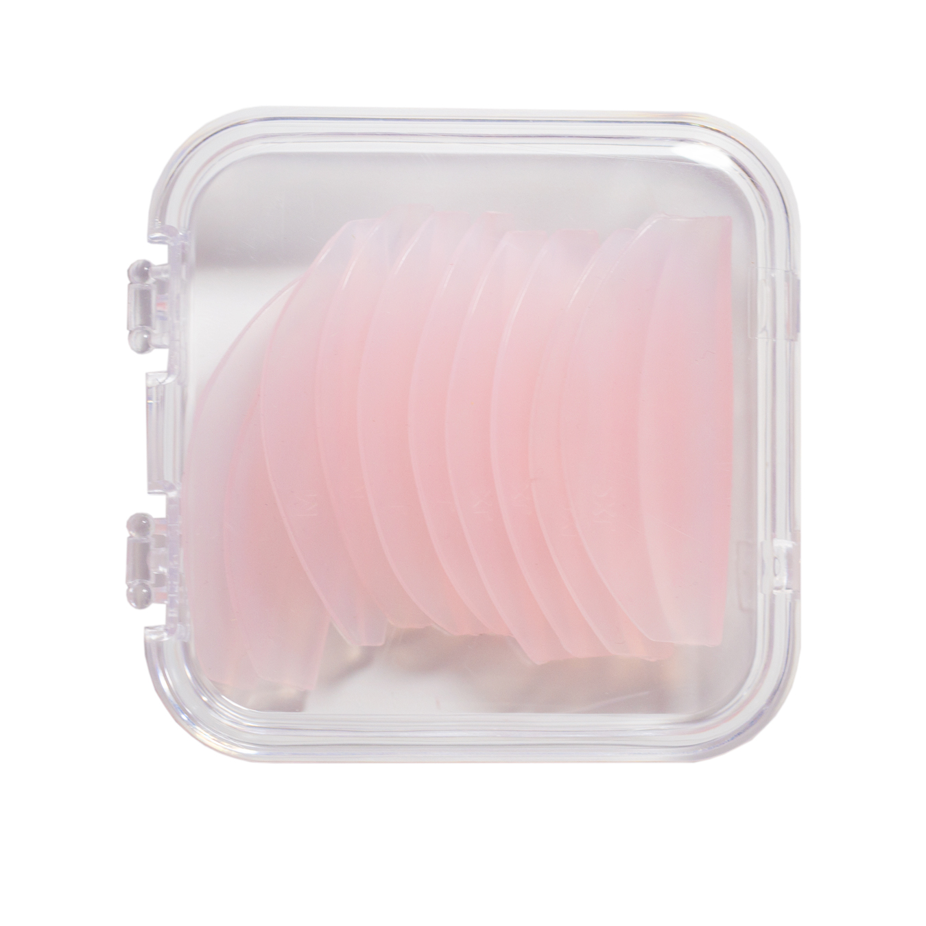 Валики U-образные для лифтинга, набор 5 пар, розовые