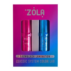 Zestaw do laminacji brwi i rzęs Classic System Color Lab Brow &amp; Lash Lamination Kit