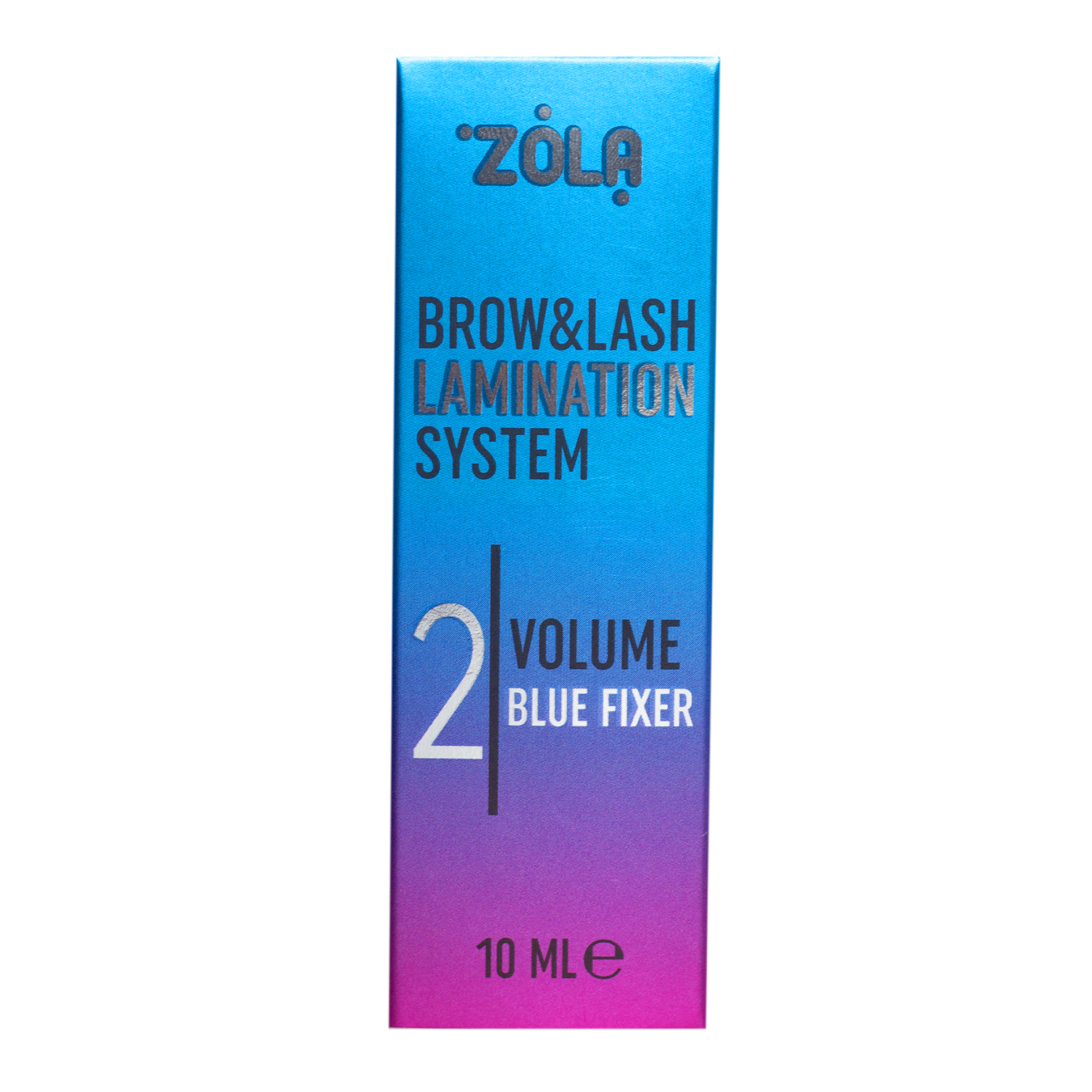 ZOLA Склад для ламінування 02 Volume Blue Fixer