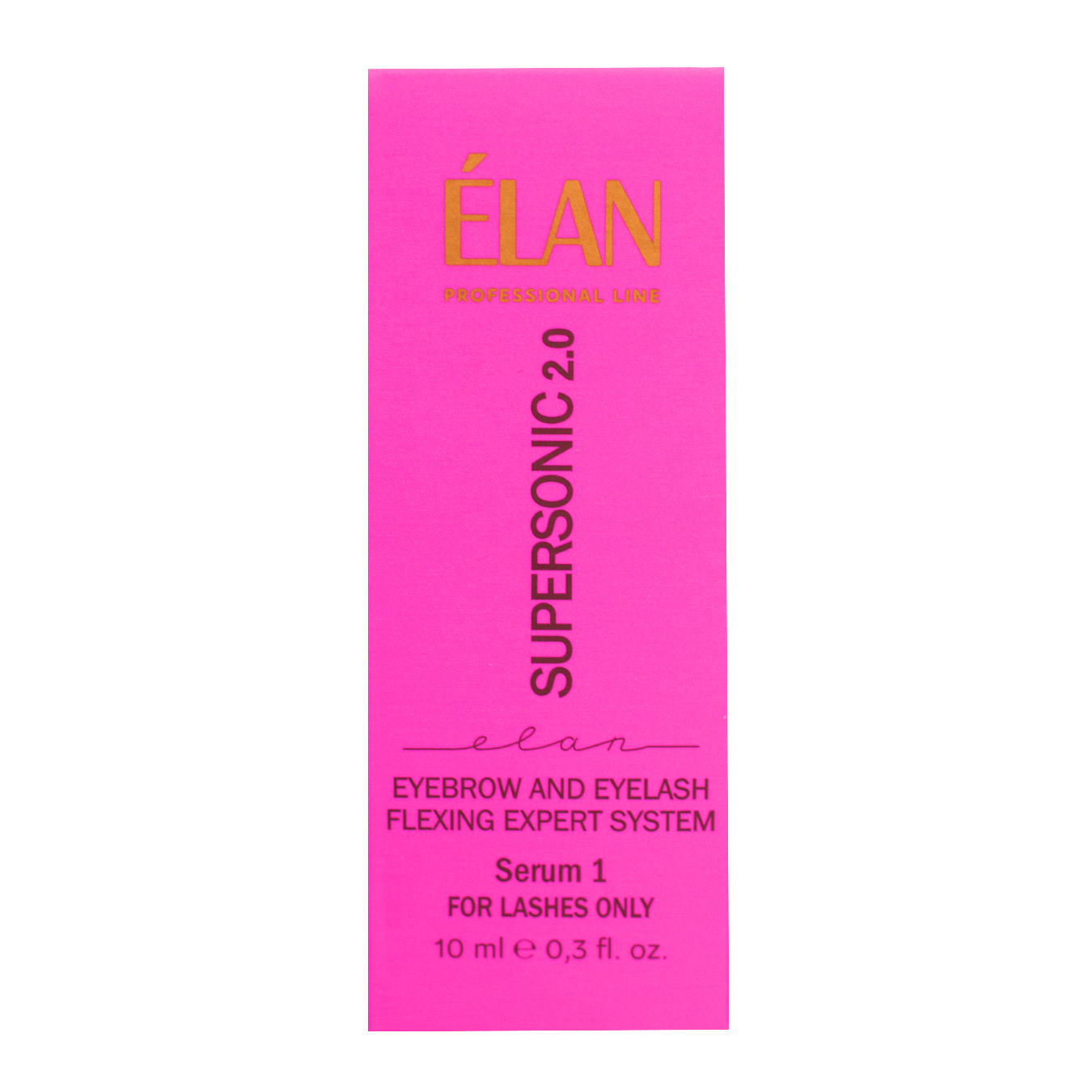 ELAN Експерт-система флексингу брів та вій «SUPERSONIC 2.0» Серум 1 рожевого кольору, 10 мл