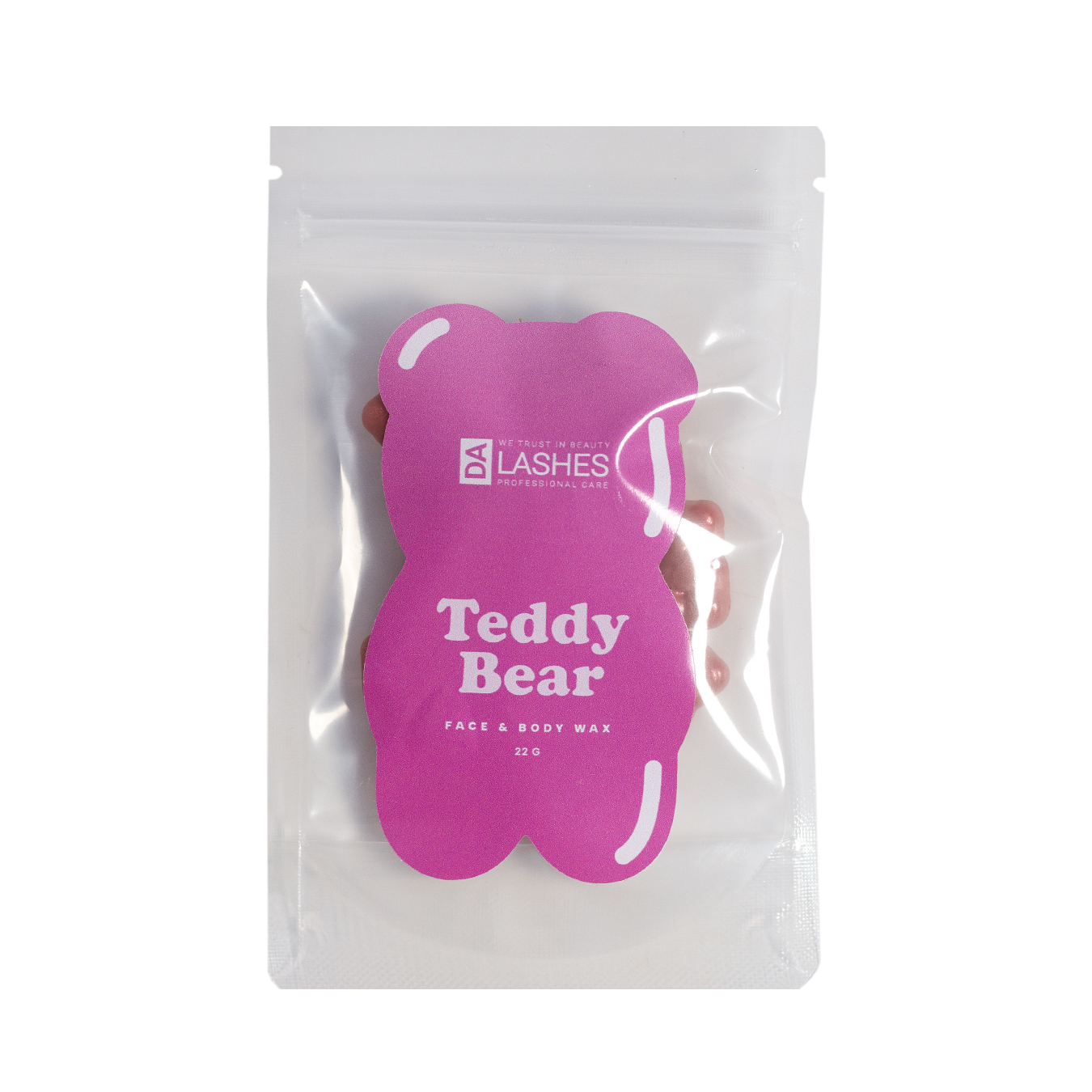 DALASHES Wax TEDDY BEAR pink 100g